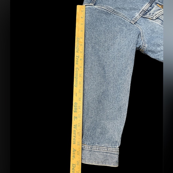 Vintage, Eddie Bauer, Denim Jacket, Size Small - Picture 4 of 7